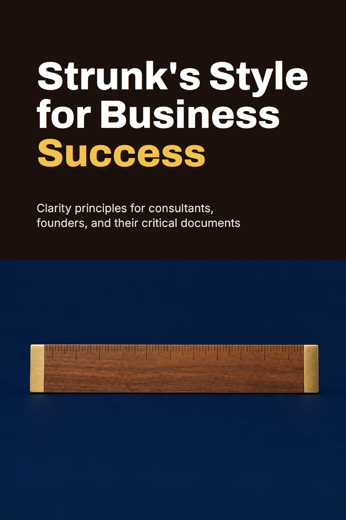 Front cover of Strunk's Style for Business Success
