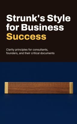 Front cover of Strunk's Style for Business Success